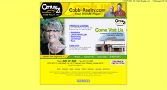 Desktop Screenshot of cobbrealty.com